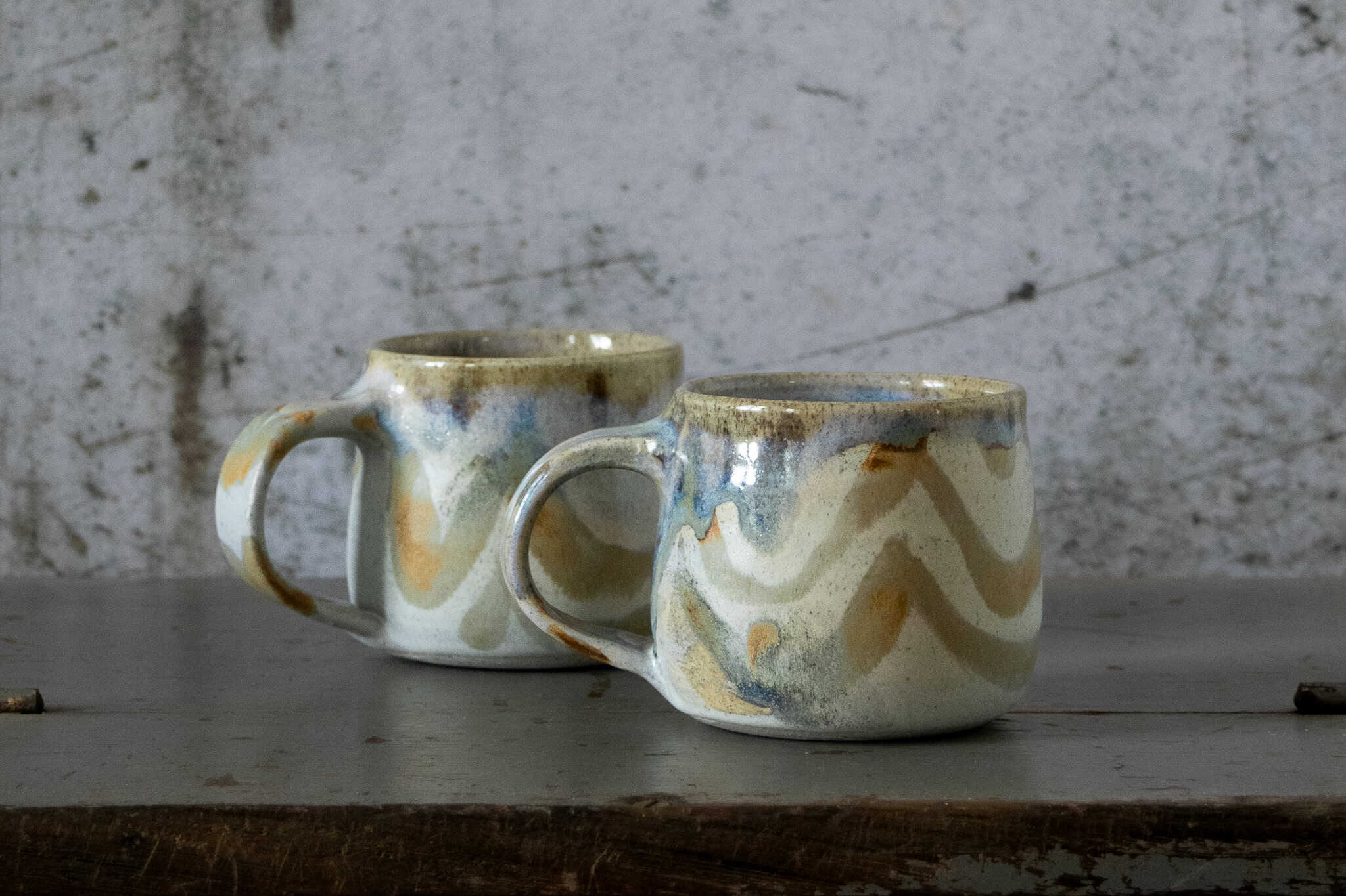 Glaze Notes for Matte Grey, Iron Brush strokes and BR cover