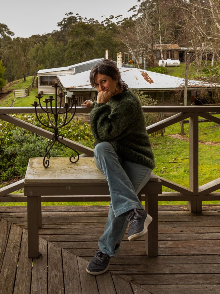 Allison Taylor, potter at Gellibrand Pottery