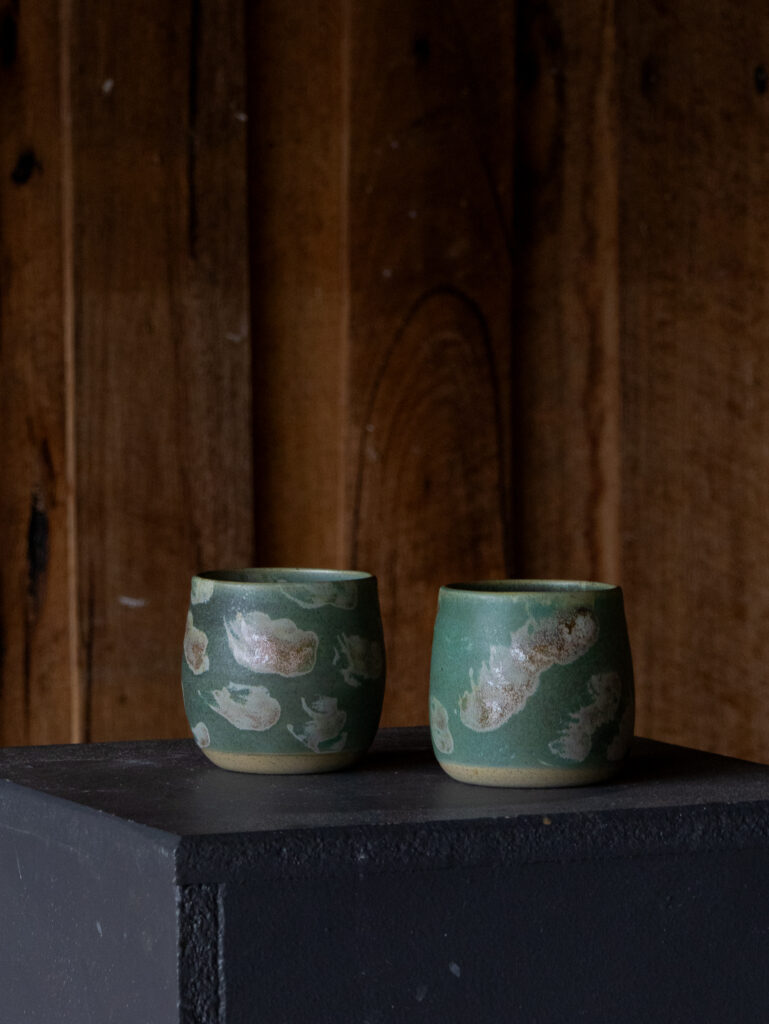 Gellibrand Pottery Mug ‘Camo’ style