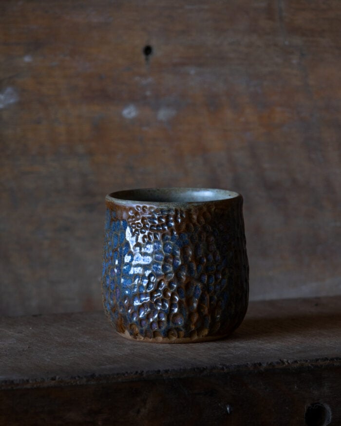 Moonlight Head Ceramic Cup by Gellibrand Pottery